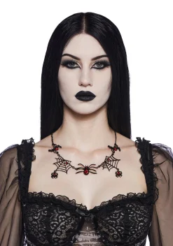 x_ATVT Jewelry*Love’s Web Statement Necklace