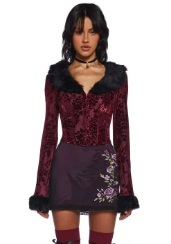 dELiA*s by Dolls Kill Corsets|Tops*Lovestruck In Lisbon Corset Top - Red