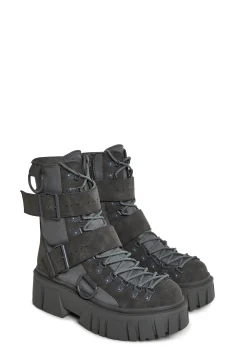 Club Exx Boots*Low Traitor Boots - Gray