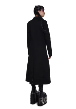 Trickz N' Treatz Outerwear*Lurking Horror Skeleton Trench Coat