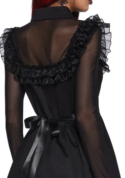 Widow Dresses|Mini Dresses*Macabre Fascination Mini Dress