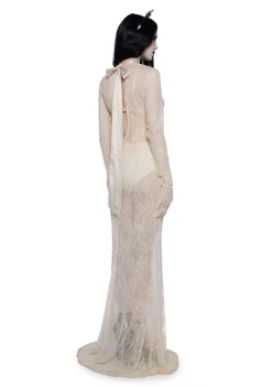 Unholy Dresses*Majesty Masque Maxi Dress Set - Off White