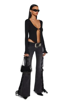 Current Mood Tops*Makin' Some Trouble O-Ring Top