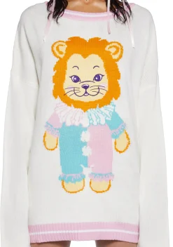 Sugar Thrillz Tops*Mane Attraction Knit Sweater