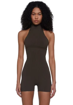 x_AEllen Jumpsuits & Rompers*Many Beats Lace Up Romper