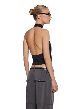 Generation Kiss Tops|Plus*Matilda Draped Halter Top