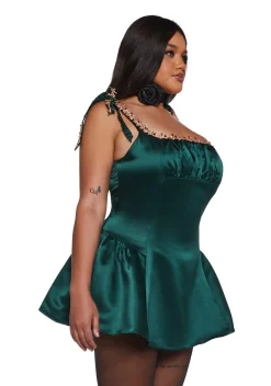 Sugar Thrillz Dresses|Mini Dresses*Mayfair Residence Mini Dress - Green