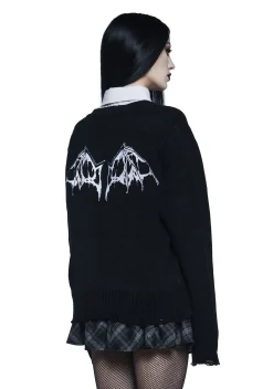 Widow Tops|Plus*Mesmerized By You Knit Cardigan