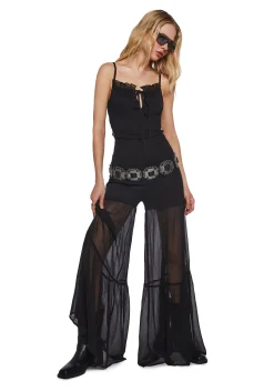 Current Mood Jumpsuits & Rompers|Plus*Midnight Show Smocked Jumpsuit