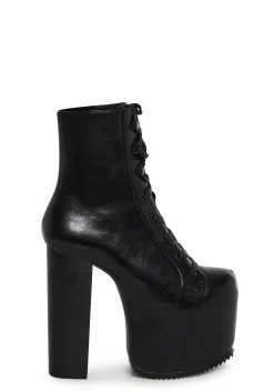 Current Mood Boots*Misfit Mentality Platform Booties