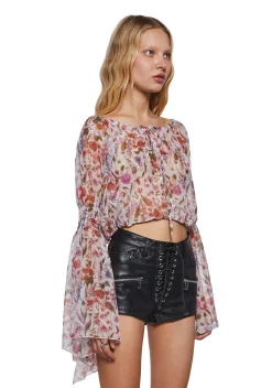 Current Mood Tops|Plus*Mixing Magick Peasant Top