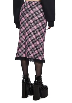 The Grave Girls Bottoms|Skirts*Mournful Cheer Mesh Midi Skirt