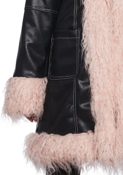 Current Mood Outerwear|Plus*Music Muse Faux Fur Jacket
