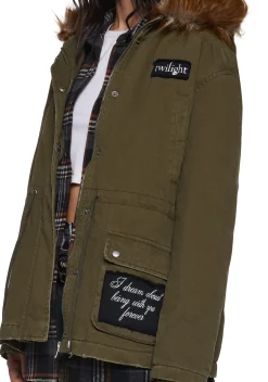 Dolls Kill x Twilight Plus*My Cold Beloved Twill Parka