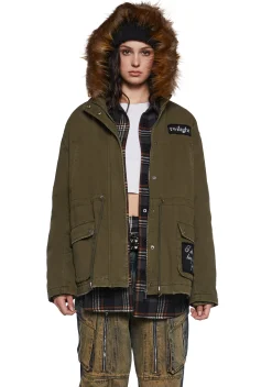 Dolls Kill x Twilight Plus*My Cold Beloved Twill Parka