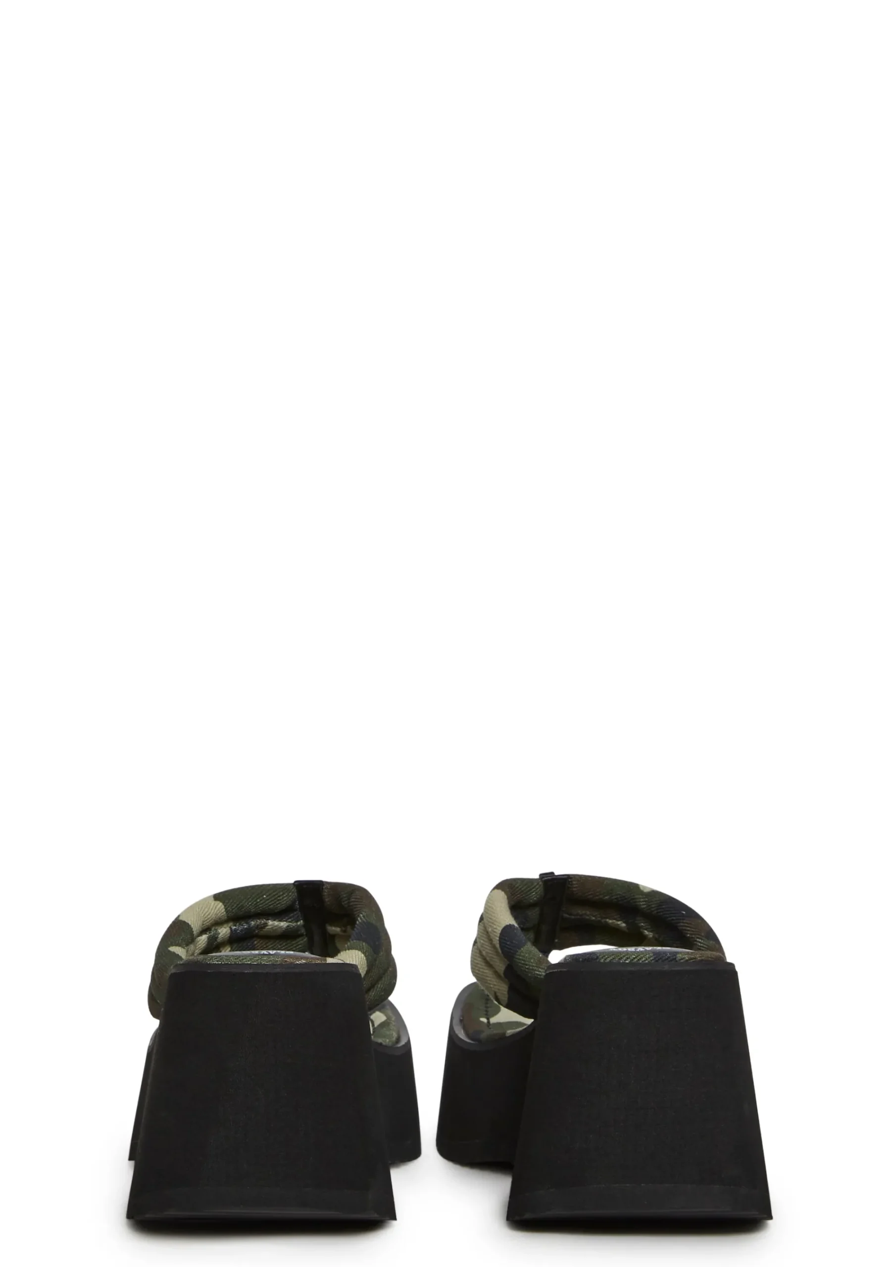 Playboy by Dolls Kill Sandals*My Command Platform Thong Sandals