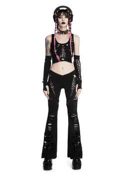 Widow Tops*My Own Worst Enemy Top And Gloves Set