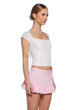 Sugar Thrillz Tops|Plus*My Plus One Lace Top