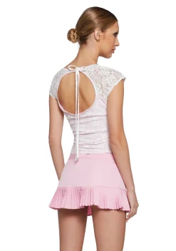 Sugar Thrillz Tops|Plus*My Plus One Lace Top