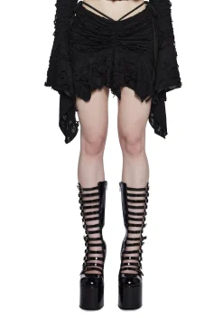 Widow Bottoms|Skirts*Mystic Bonds Mini Skirt