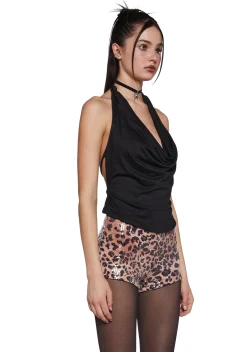 X_TEMPTATION LA Tops*Nightclub Debut Halter Top