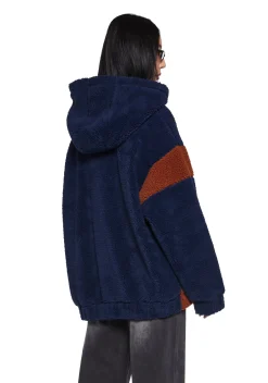 Dolls Kill x NARUTO SHIPPUDEN Outerwear|Plus*Ninja Hero Hooded Sherpa Jacket