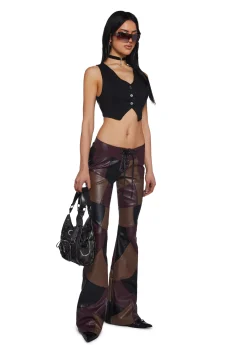 Current Mood Bottoms|Pants*Nomad Luxe Patchwork Pants