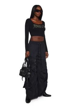 Poster Grl Tops|Plus*Not Nice Long Sleeve Top
