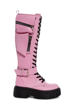 Current Mood Boots*Obsidian Pocket Combat Boots