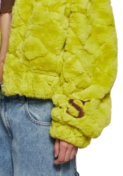Dolls Kill x Shrek Outerwear|Sweatshirts & Hoodies*Ogre Chic Fuzzy Zip-Up Jacket