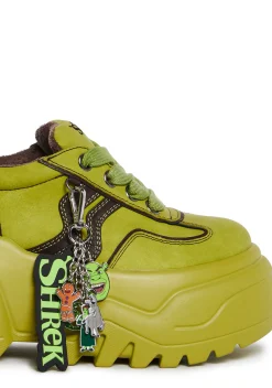 Dolls Kill x Shrek Platforms|Sneakers*Ogre Connection Platform Sneakers
