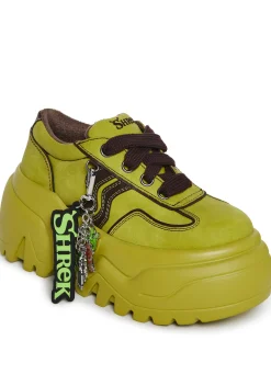Dolls Kill x Shrek Platforms|Sneakers*Ogre Connection Platform Sneakers