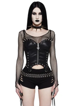 Widow Corsets|Tops*On The Haunt Corset Top