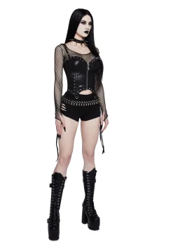 Widow Corsets|Tops*On The Haunt Corset Top