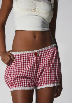 Sugar Thrillz Bottoms|Plus*Orchard Lane Gingham Bloomers