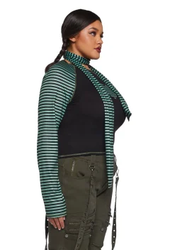 Current Mood Tops|Plus*Outsiders Love Long Sleeve Tee And Scarf Set