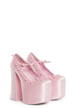 Sugar Thrillz Platforms|Mary Janes*Outspoken Charmer Platform Mary Janes