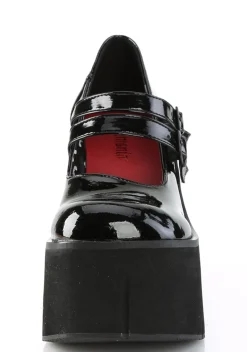 Demonia Platforms|Mary Janes*Patent Dollhaus Platform Mary Janes