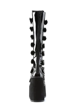 Demonia Boots*Patent Trinity Boots