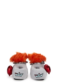 Dolls Kill X WB Horror Flats|Slippers*Pennywise Plush Slippers