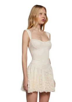 Current Mood Dresses|Mini Dresses*Perfect Date Mini Dress - Off White