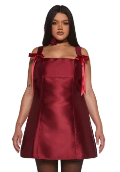 Current Mood Dresses|Mini Dresses*Pixie Stardust Mini Dress - Burgundy