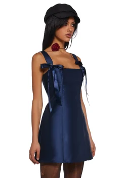 Current Mood Dresses|Mini Dresses*Pixie Stardust Mini Dress - Dark Blue