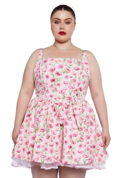 Sugar Thrillz Dresses|Plus*Plus Magic Moves Corset Dress - Floral