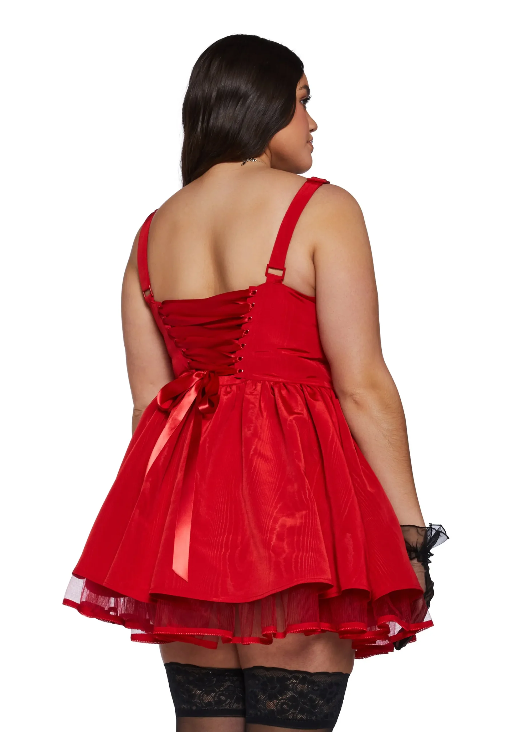 Sugar Thrillz Dresses|Plus*Plus Magic Moves Corset Dress - Red