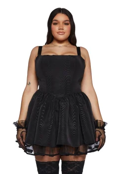 Sugar Thrillz Dresses|Plus*Plus Magic Moves Corset Dress - Black