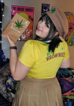 Trickz N' Treatz Plus*Plus Pot Brownie Costume Set