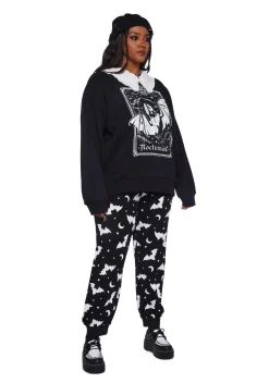 The Grave Girls Sweatshirts & Hoodies|Tops*Plus Quiet Student Sweatshirt