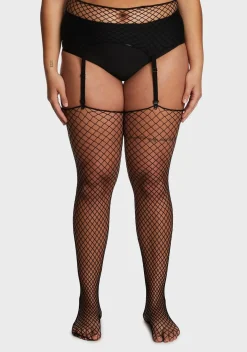 x_Leg Avenue Socks & Tights*Plus Seduce 'Em Garter Belt N' Stockings