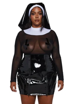 Trickz N' Treatz Plus*Plus Sinful Mama Don't Preach Costume